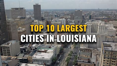 10 largest cities in louisiana.